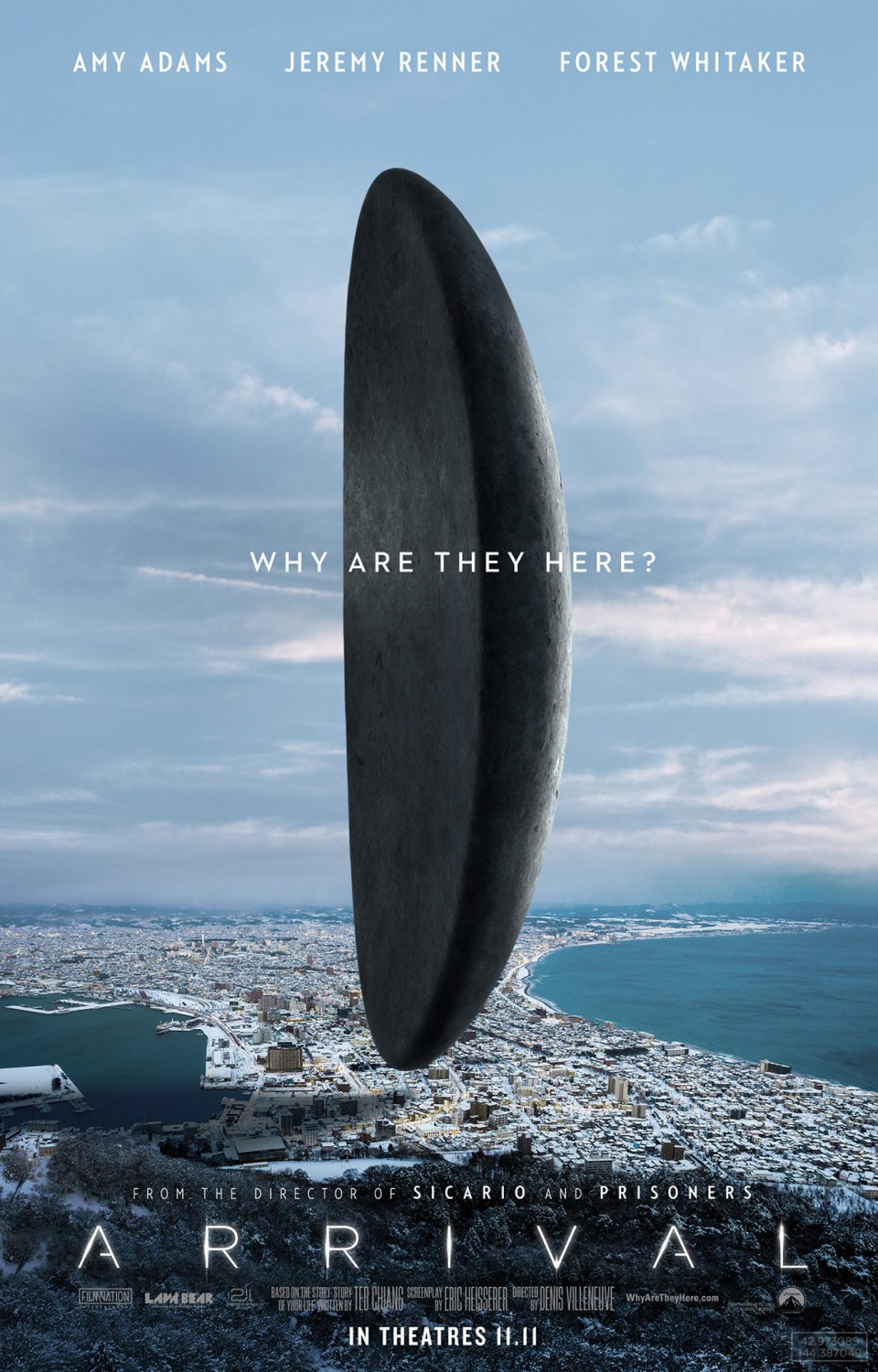 Arrival movie poster